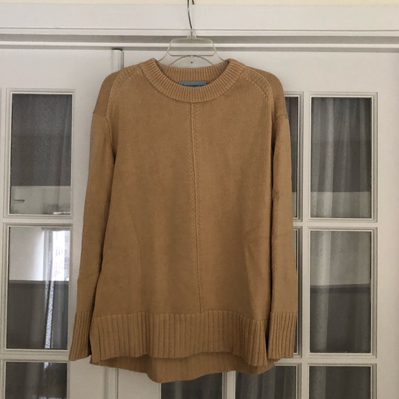 Tuckernuck Sweaters - Tuckernuck 100% Cotton Tan Tunic Sweater